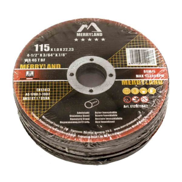 115 X 1.0 Stainless Steel Cutting Disc - Image 2